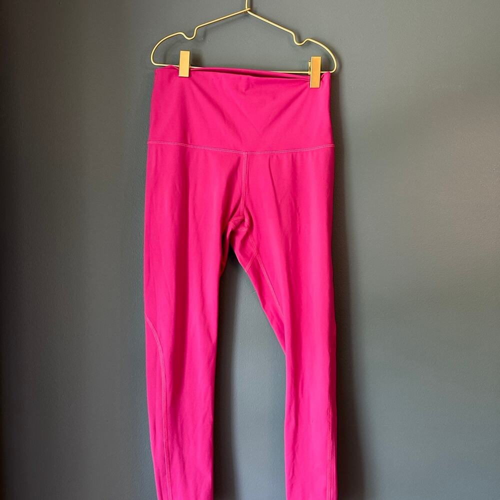 Zyia active fuschia brilliant‎ high rise 7/8 legging